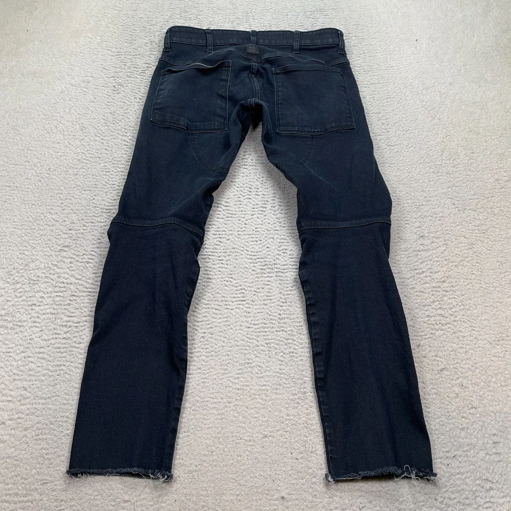 G-Star Raw Jeans Men's Size 32 (Fits 30X29) 3D Zip Knee Skinny Denim raw hem